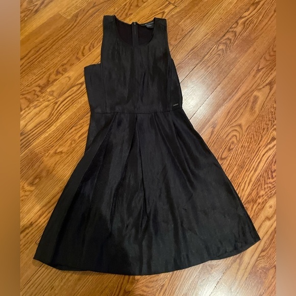 Armani Exchange Black Dress Size 2 - Picture 1 of 8
